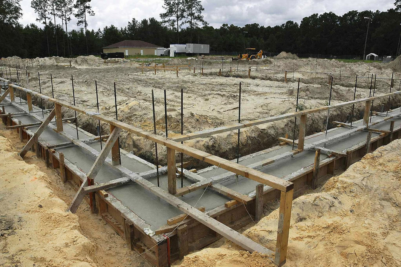 Concrete footings